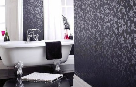 Обои в ванную комнату Обои в ванную комнату